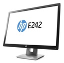 HP EliteDisplay E242 61 cm (24") 1920 x 1200 pixels Full HD LED Black, Silver