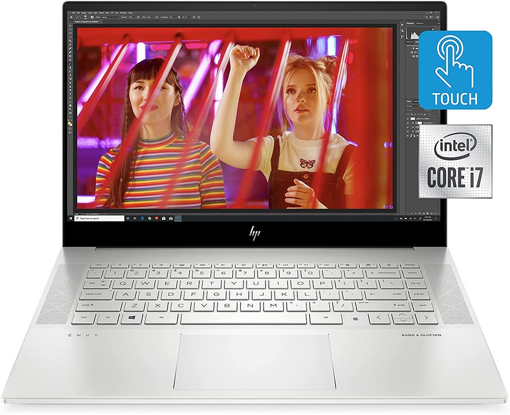 HP Envy 15 Laptop, Intel Core i7-10750H